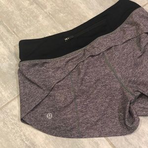 New Gray Lululemon shorts
